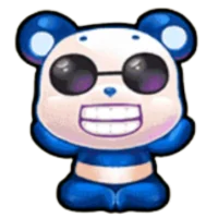 Blue Panda