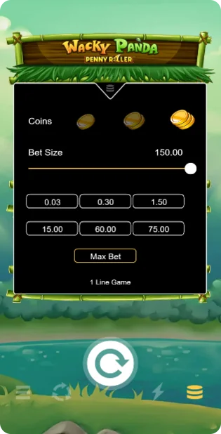 Wacky Panda bet